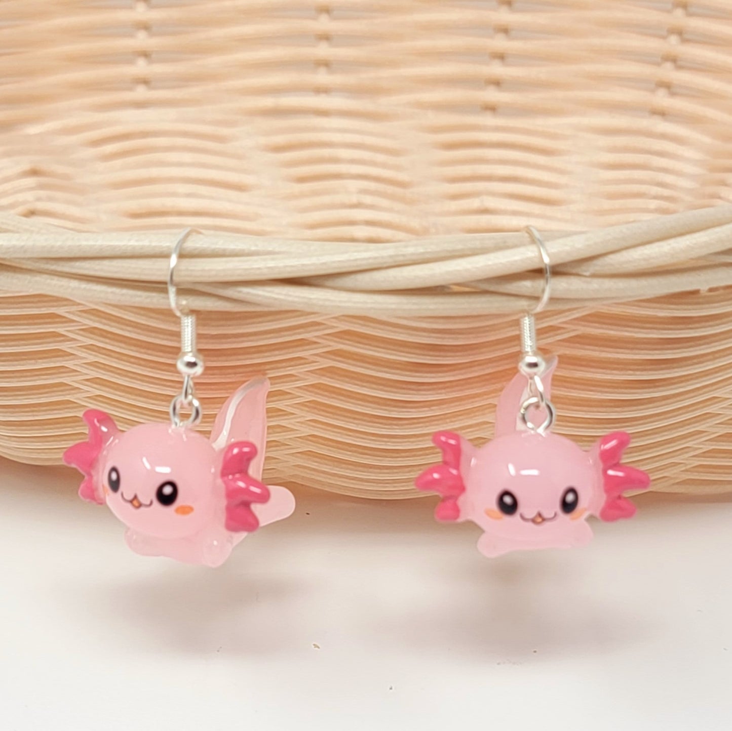Earrings- Axylotl