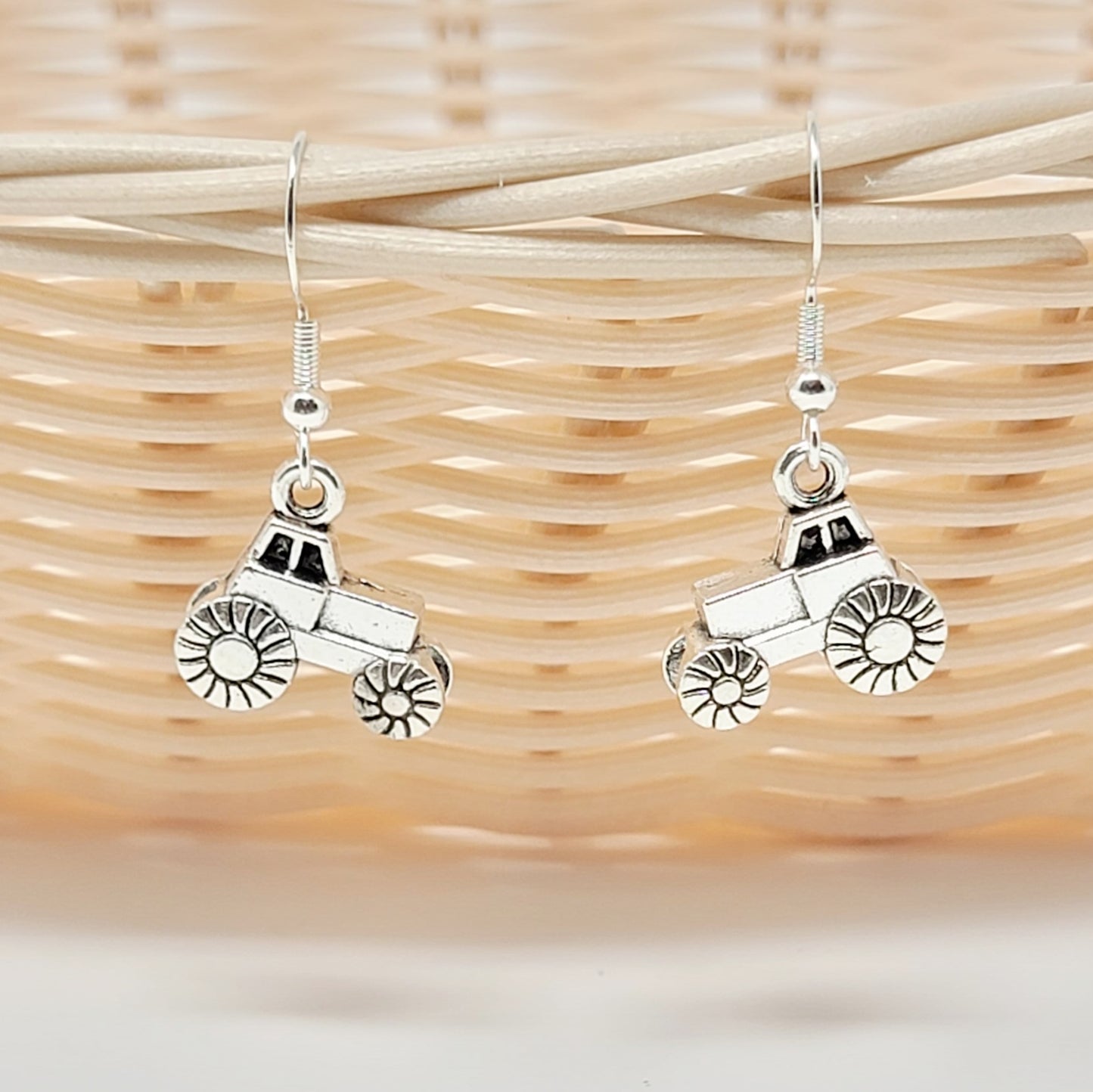 Earrings- Tractors