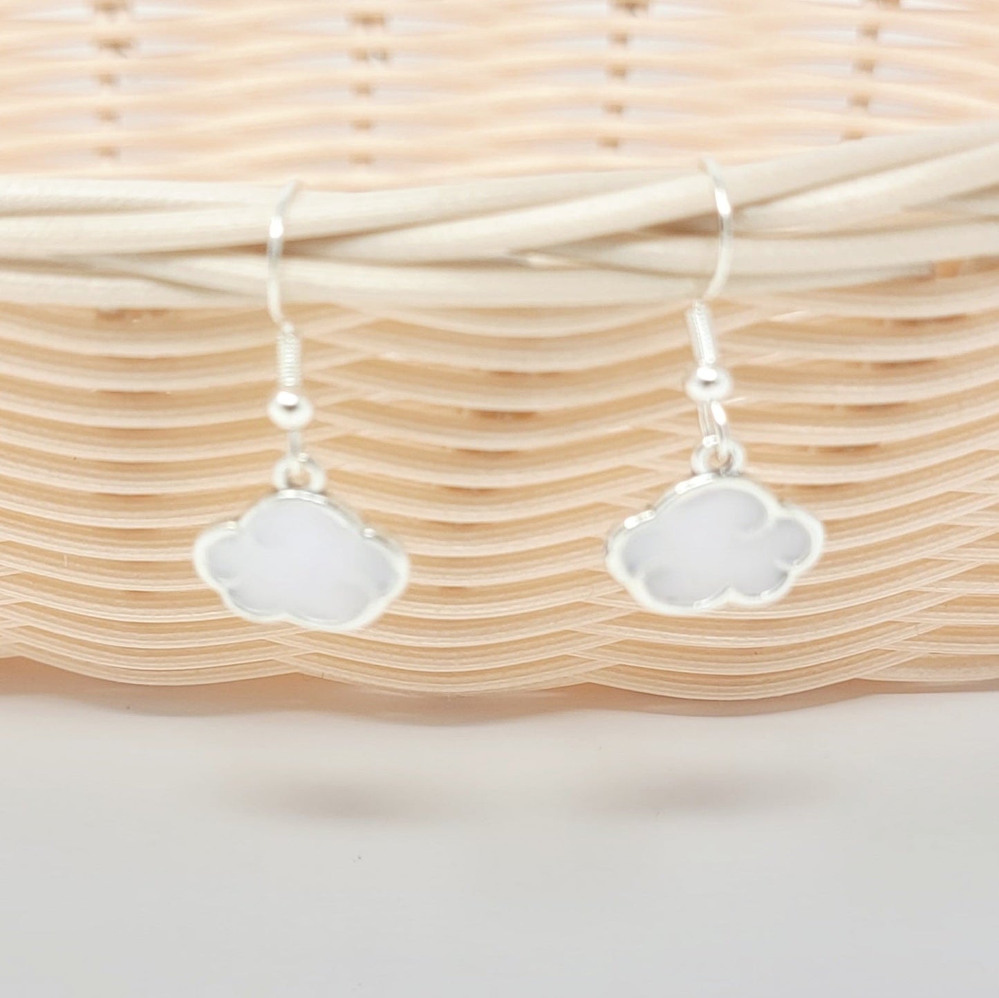 Replacement Single Earring- Clouds