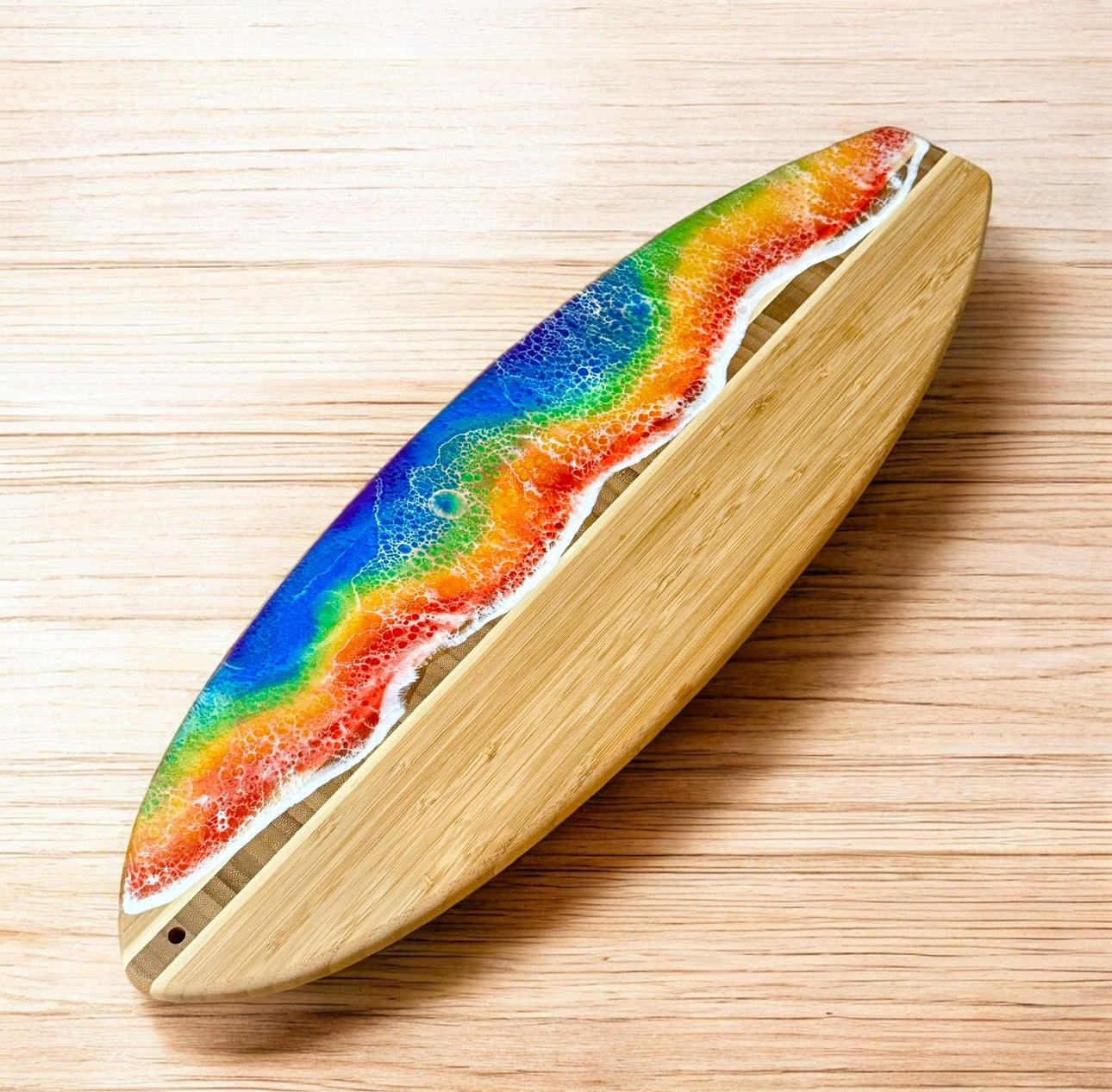 Surfboard Charcuterie Board