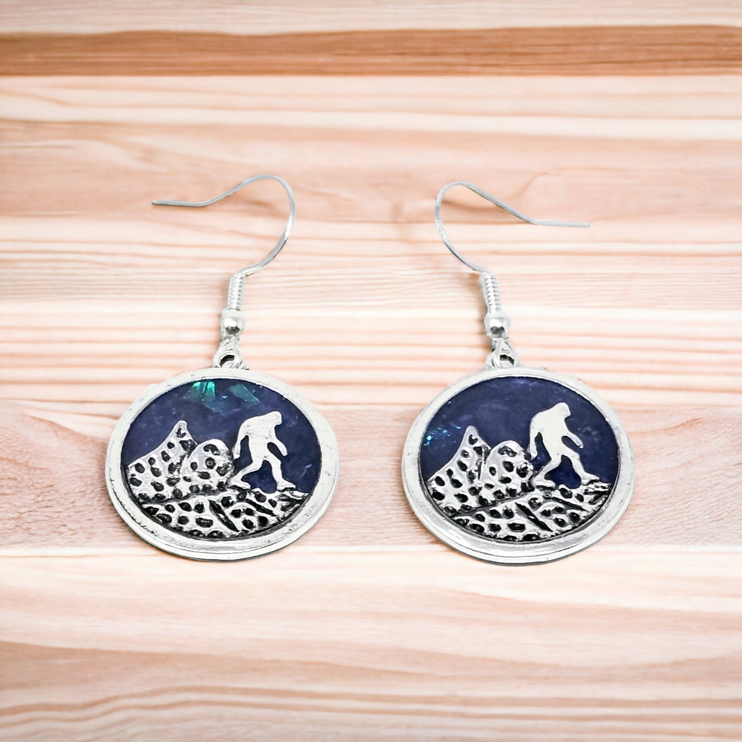 Sasquatch earrings