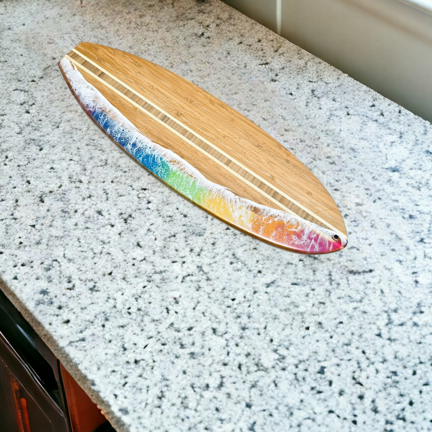 Surfboard Charcuterie Board