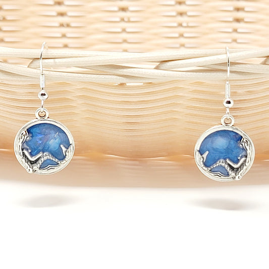 Earrings- Blue Mermaids