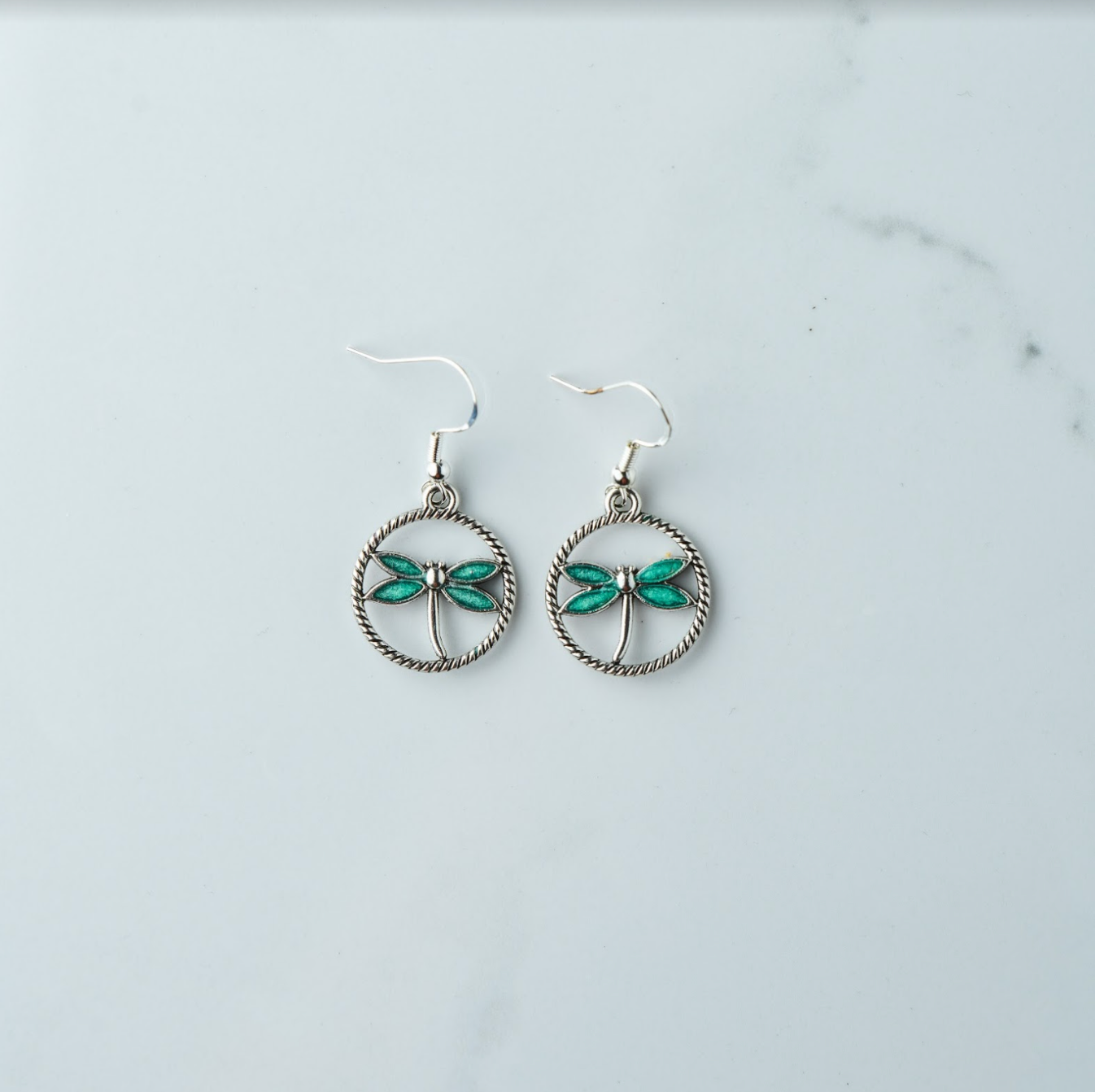 Earrings- Dragonfly